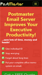 Mobile Screenshot of postmasteremailserver.com